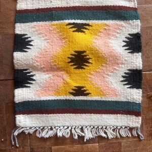 Miniature Native American weaving